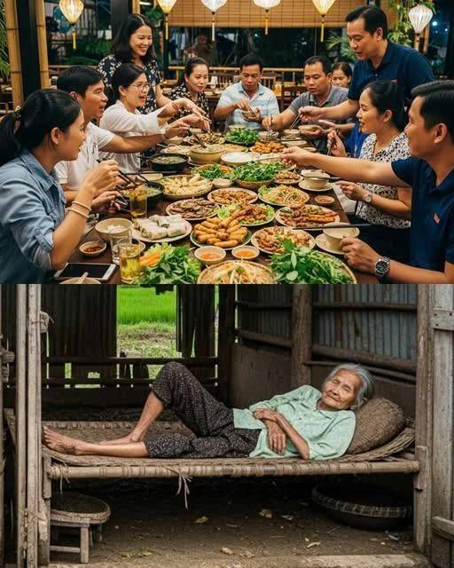 Cha mất, mình mẹ tần tảo nuôi 8 người con trưởng thành đến lúc già ốm con đuổi mẹ ra chuồng heo cũ ngoài vườn ở