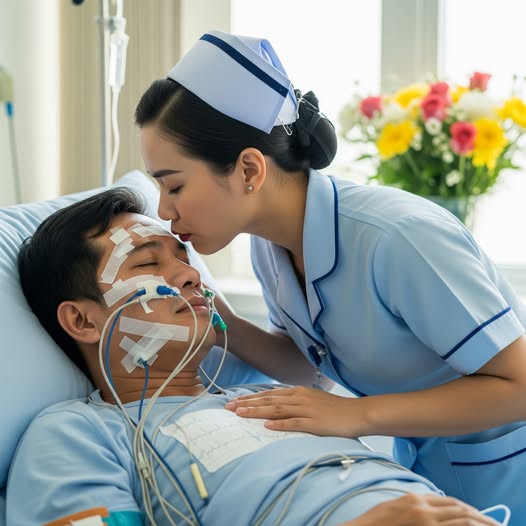 Y tá Linh chỉ định kiểm tra các chỉ số của vị tỷ phú h;;ôn m;ê suốt 1 năm, nhưng khoảnh khắc đứng cạnh ông khiến trái tim cô lỡ một nhịp.