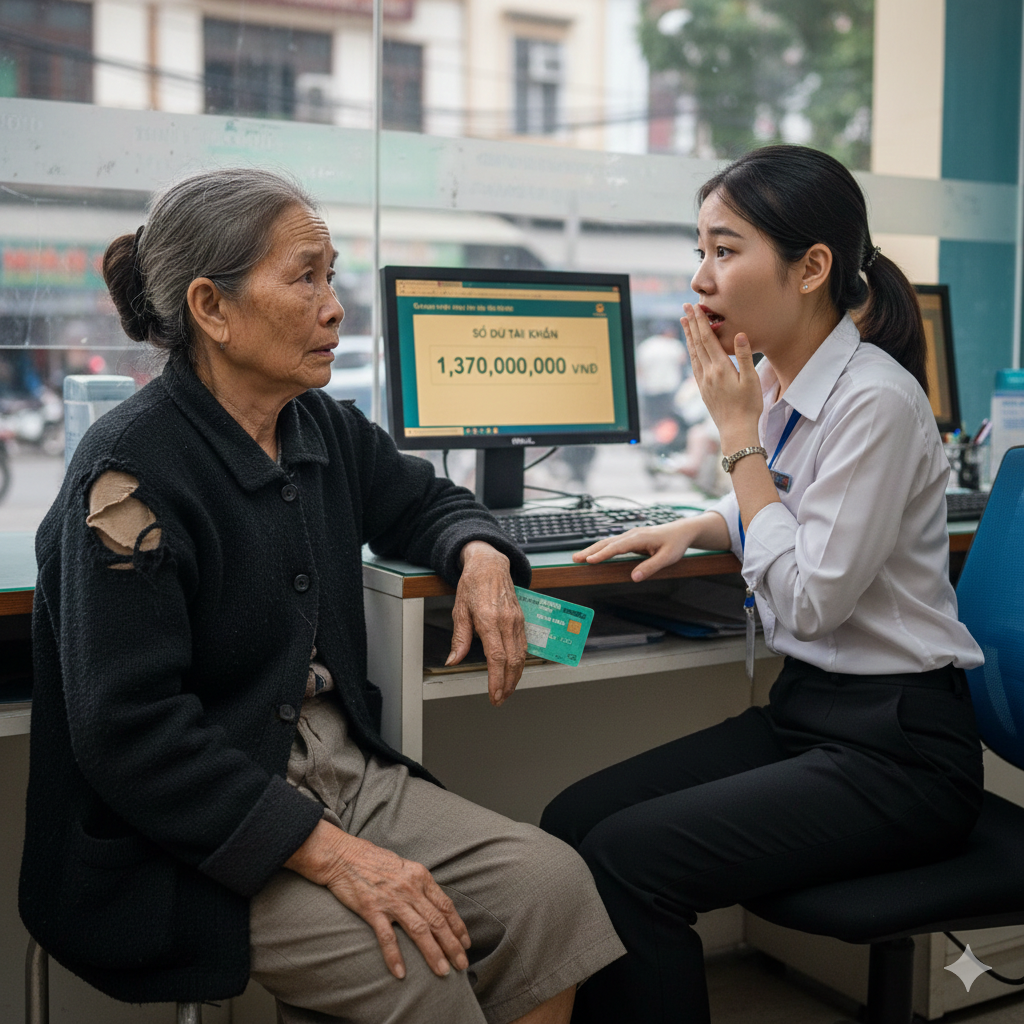 Tôi 65 Tuổi, Ly H;;ôn Được 5 Năm. Chồng C;ũ Để Lại Thẻ Ngân Hàng Có 3 Triệu. Tôi Chưa Từng Đụng Tới. Năm Năm Sau Đi Rút Tiền, Tôi S;;ững Ngư;;ời.