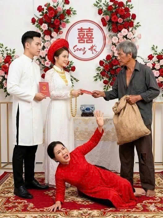 Khi//nh nhà gái ngh//èo mẹ chồng lên trao đúng 1 chỉ vàng