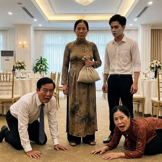 Mẹ nhặt r;;ác bị con hắthủi, ngày cưới thông gia qu;ỳ lạ;y cái túi vải… Cái k;ết chấnđộng cả h;;ôn trường!