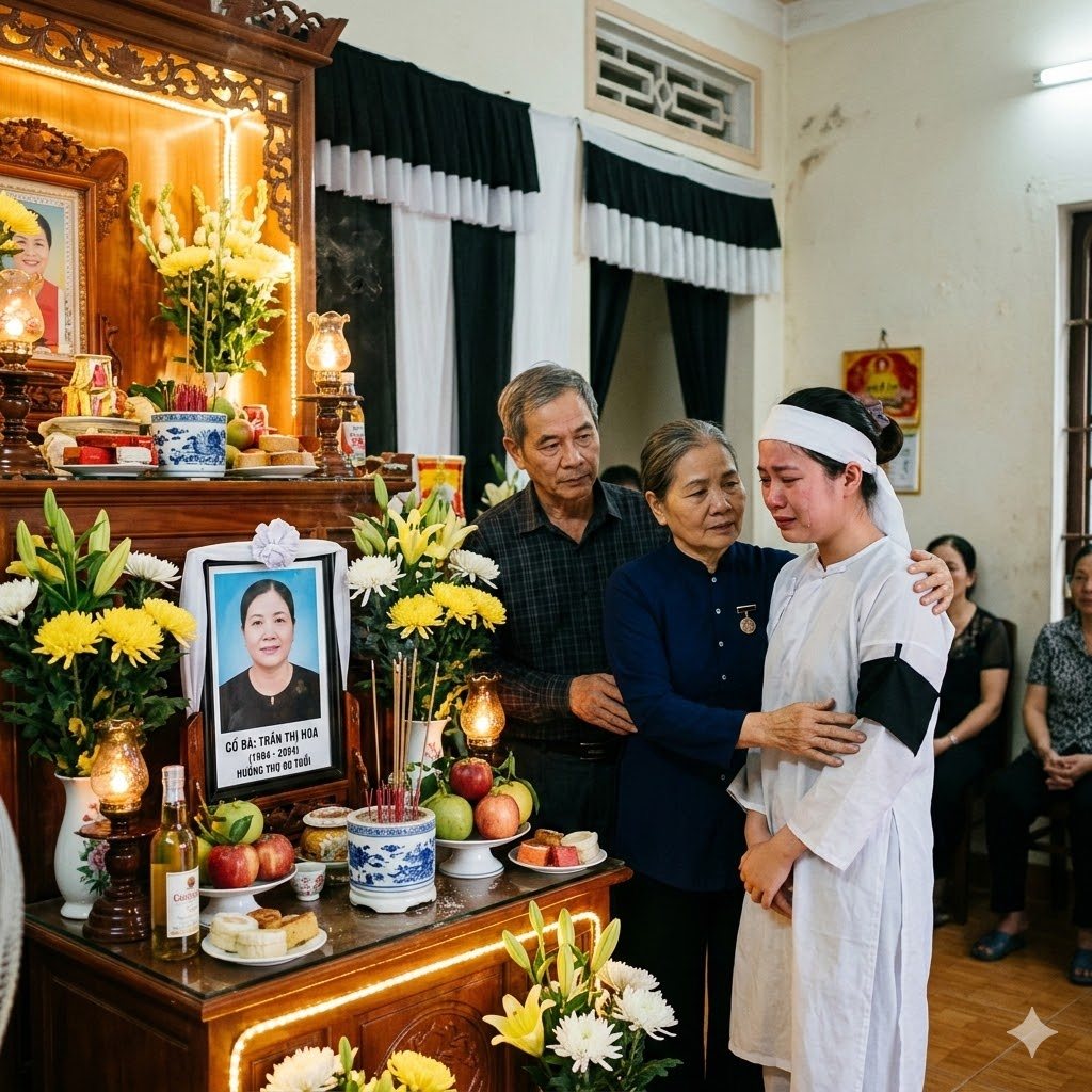 Mẹ ruột qu;a đ;ời nhưng nhà chồng không ai đến dự dù hai nhà cách nhau 3km, tôi tr;ách m;ó;c suốt những ngày sau đó, cho đến đúng ngày thứ 49 thì bố mẹ chồng mới lò dò sang