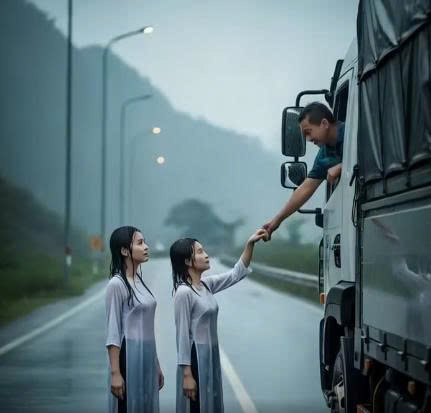 Thương 3 cô gái ướt mưa trên đèo Bảo Lộc anh tài xế cho đi nhờ, ai ngờ cái kết đúng như l;ời đ;ồn