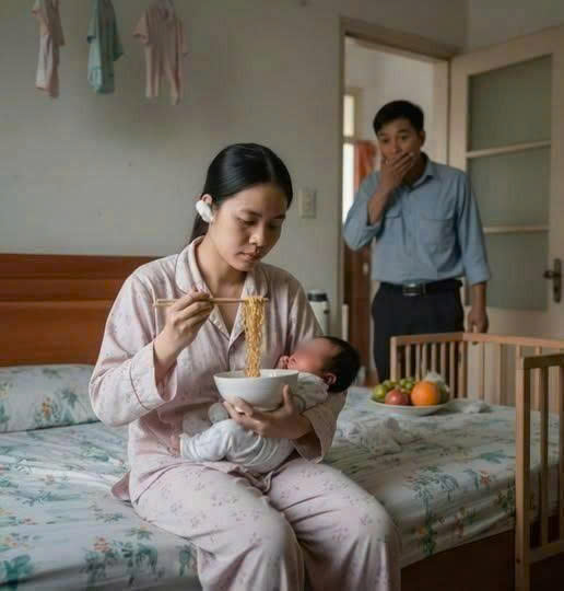 Đi làm xa mỗi tháng gửi về cho mẹ 20 triệu nuôi vợ mới si::nh, lúc về ch::ết điếng khi thấy vợ bế con ngồi ăn cơm trộn mì tôm