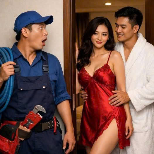 Đến nhà kh:ách sửa ống nước bị hỏng người chồng ch//ết đứng khi thấy vợ bước ra từ căn phòng ng/ủ và bí mật về 50 triệu trong túi xách vợ đã b::ại l::ộ hoàn toàn…